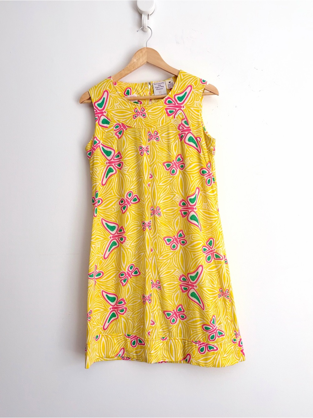 Vintage 1960s The Lilly by Lilly Pulitzer Butterfly Mod Shift Dress S